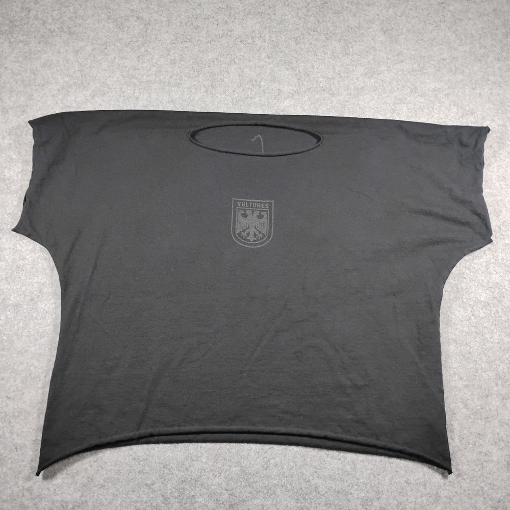 Yeezy Vultures Box T-Shirt Unisex Size 1 Small Black Kanye West Rap